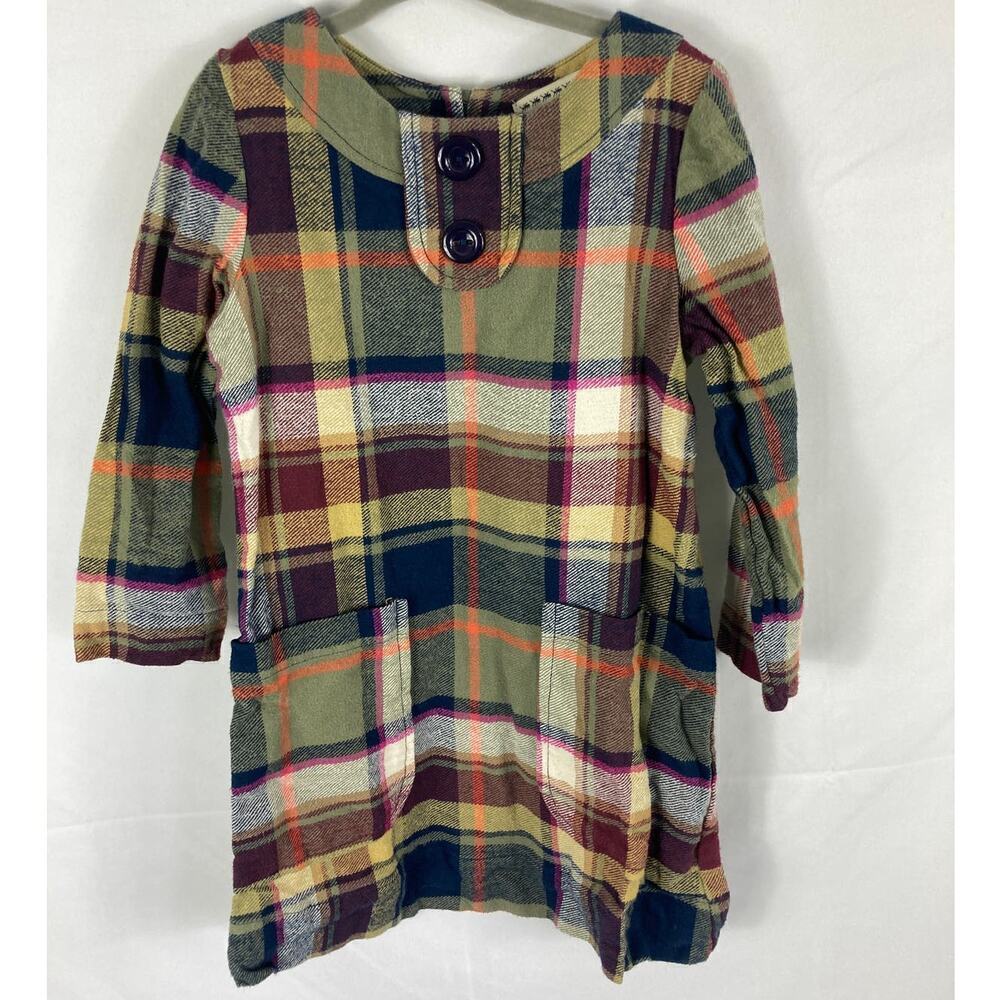 Anthem of the Ants Girls Plaid Dress Size 5
